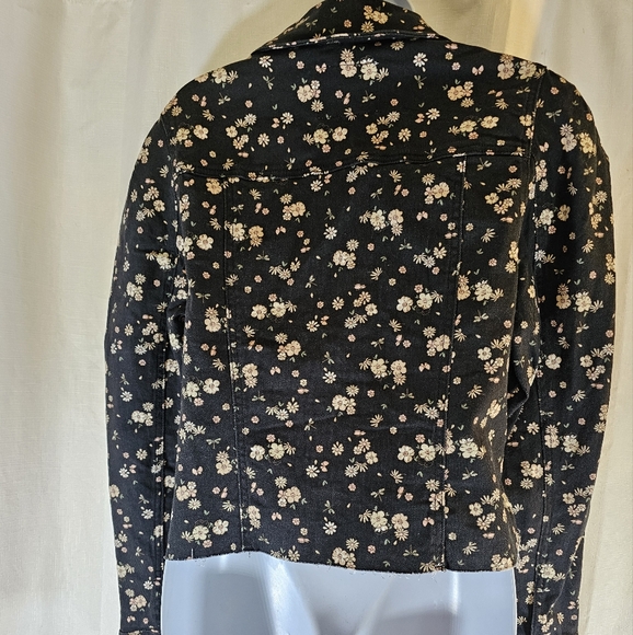 Nwot Celebrity Pink M Crop Floral Jacket - Picture 5 of 8